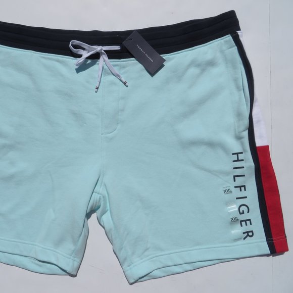 Tommy Hilfiger Shorts Men's NEW XXLarge 2XL Sweat Short NWT Green - Picture 2 of 14